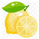 Lemon Fruit Healthy Food Icon