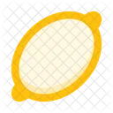 Lemon Citrus Garnish Icon