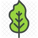 Lemon Leaf Nature Icon
