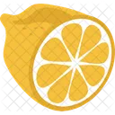 Lemon Fruit Vegetarian Icon
