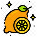 Lemon Citrus Juicy Icon