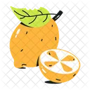 레몬 라임 감귤류 아이콘