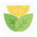 Lemon Slice Citrus Icon