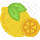 Lemon Fruit Ingredient Icon