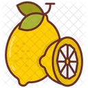 Lemon Citrus Fruit Yellow Lemon Icon