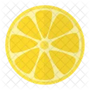 Lemon Yellow Fruit Icon