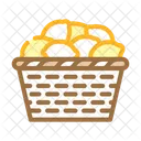 Lemon Basket Lemon Lemons Icon