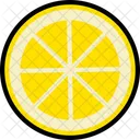 Lemon Cut  Icon