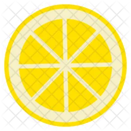 Lemon Cut  Icon