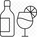 Lemonade Juice Cocktail Icon