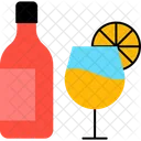 Lemonade Juice Cocktail Icon