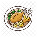 Lemon Herb Chicken Icon