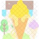 Lemon Ice Cream  Icon