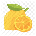 Fresh Citrus Food Icon