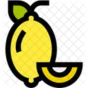 Lemon Fruit Citrus Icon