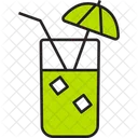 Lime Glass Icon