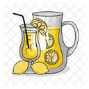 Lemon Juice Drink Juice Icon