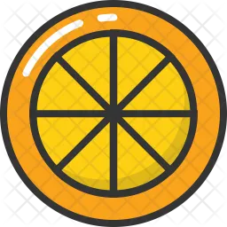 Lemon Slice  Icon