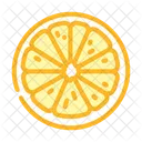 Lemon Slice Lemon Cut Lemon Icon