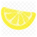 Lemon Slice Lemon Healthy Icon