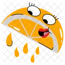 Lemon Slice Food Healthy Icon