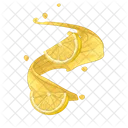 Splash Citrus Fresh Icon