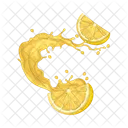 Splash Citrus Fresh Icon