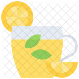 Lemon Tea Cup  Icon