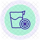 Lemon water  Icon