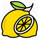 Lemon-with-half-cut  Icon