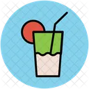 Lemonade Glass Drink Icon