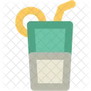 Lemonade Juice Glass Icon