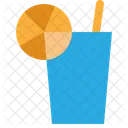 Lemonade Glass Refresh Icon
