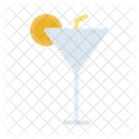Lemonade Drink Glass Icon