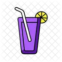 Lemonade Summer Vacation Icon