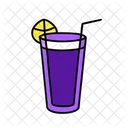 Lemonade Summer Vacation Icon