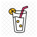 Lemonade Summer Vacation Icon