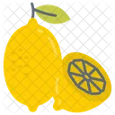 Lemons Limes Lemon Yellow Icon