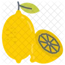 Lemons Limes Lemon Yellow Icon