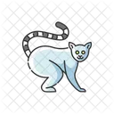 Lemur Animal Fauna Icon