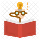 Lendo Estudando Estudante Ícone