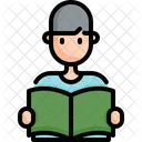 Leitura Livro Educacao Ícone