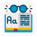 Leitura Livro Biblioteca Ícone