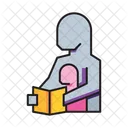 Livro De Leitura Dia Dos Pais Livro Ícone