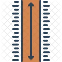 Length Dimension Diameter Icon