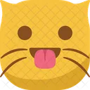 Emoticono De Gato Icon