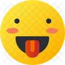 Lengua Sonriente Avatar Icono