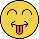 Lengua Emoji Emoticon Icono