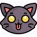 Gato Gatito Emoji Icono