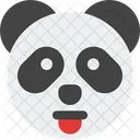 Lengua Panda Icono